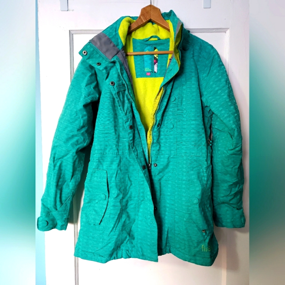 Firefly Turquoise Women's Winter Jacket💙💚💛